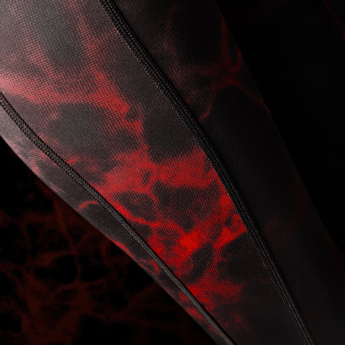 Hayabusa x UFC BJJ Leggings Damen - Schwarz/Rot