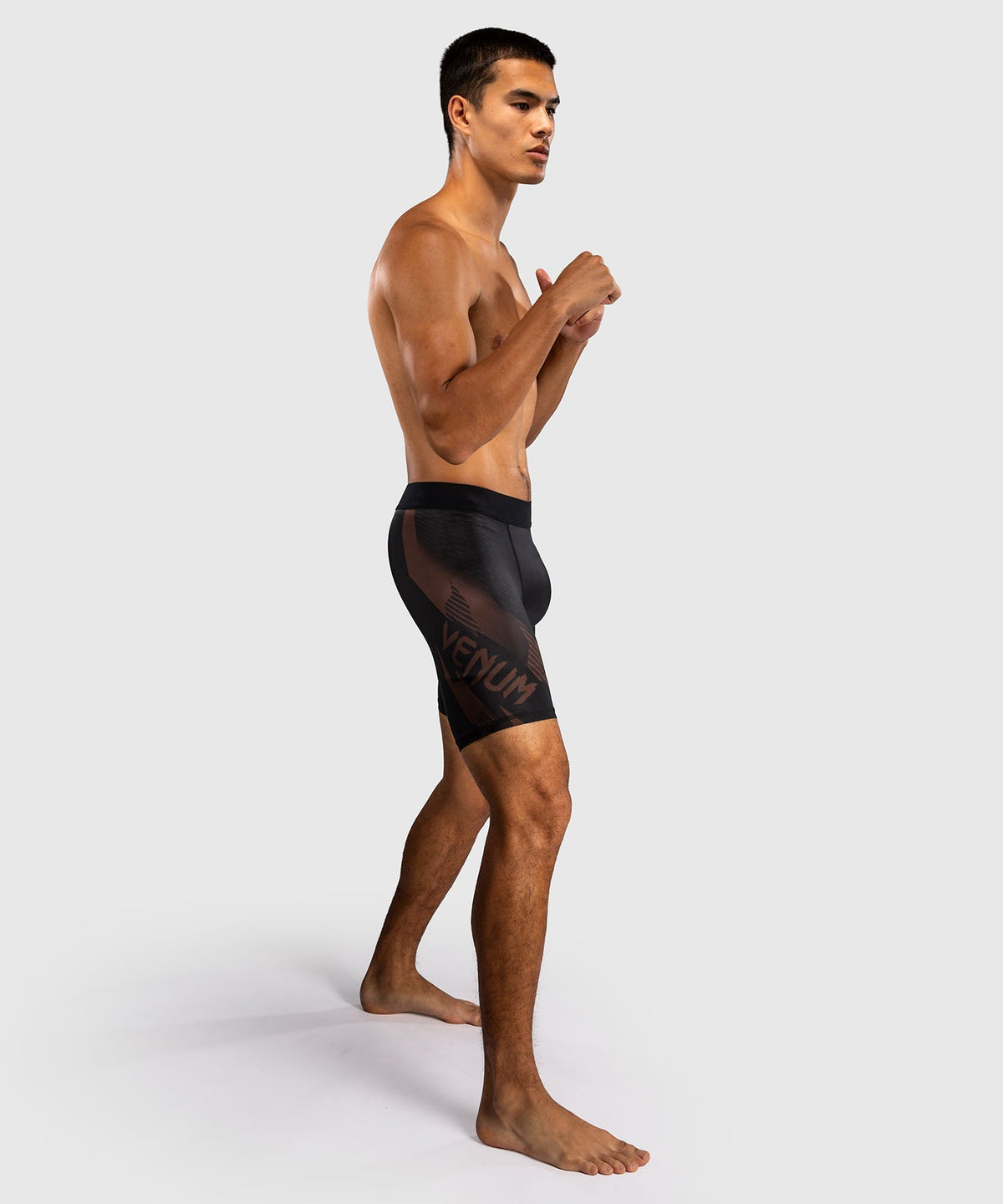 Venum No-Gi 6.0 Kompressionsshorts - Schwarz/Braun