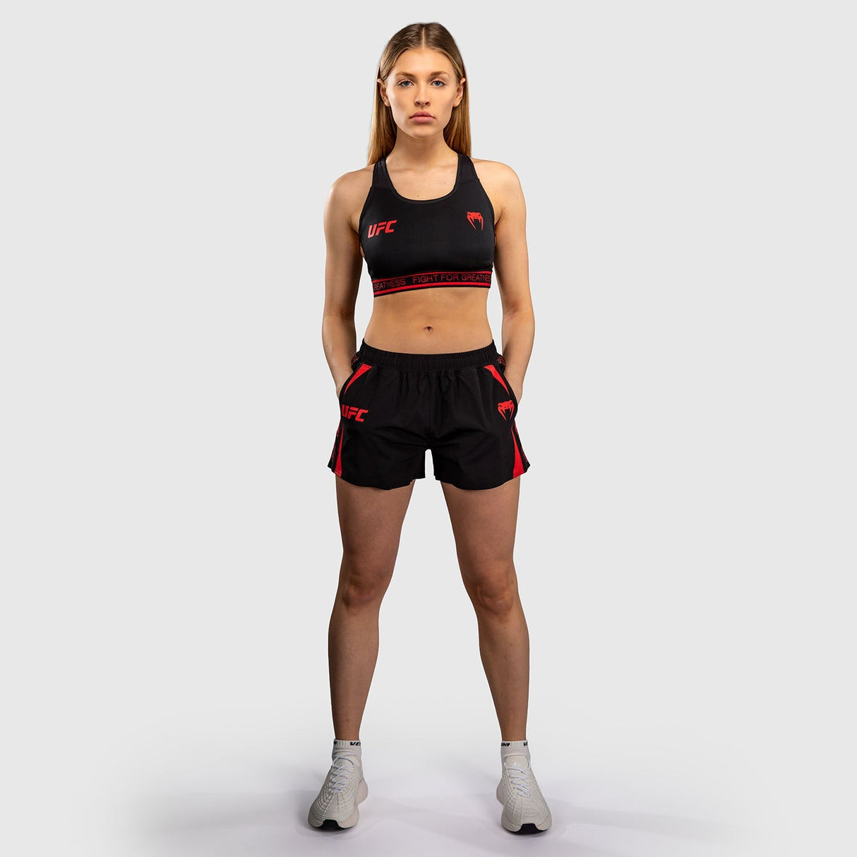 Venum UFC Trainingsshorts Unity Damen – Schwarz