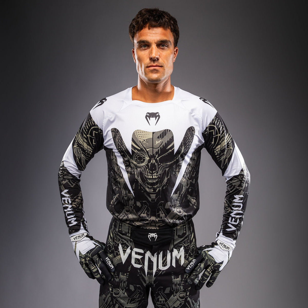 Venum Longsleeve MX Elite - Schwarz/Sand