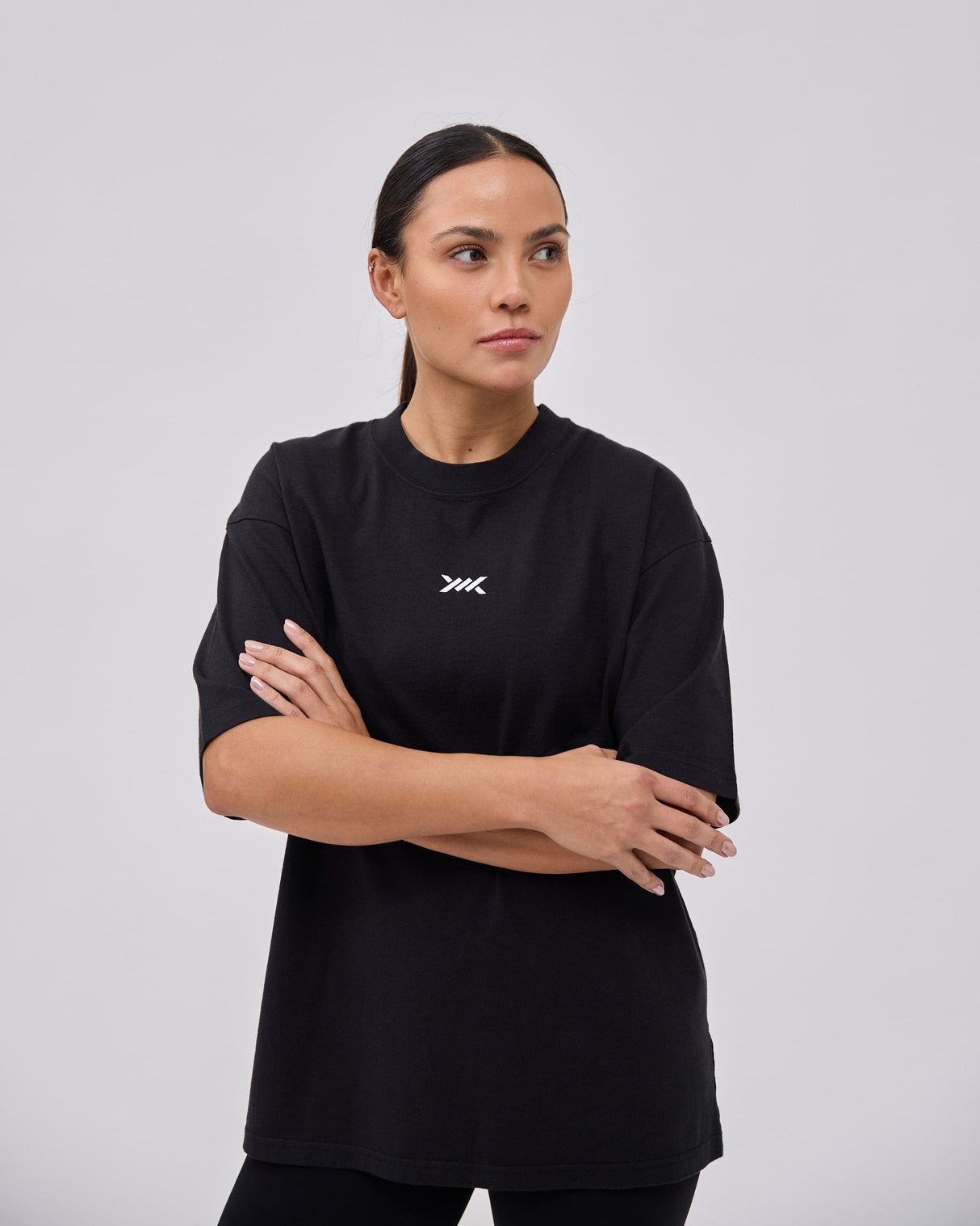 Caged Classic T-shirt - Schwarz