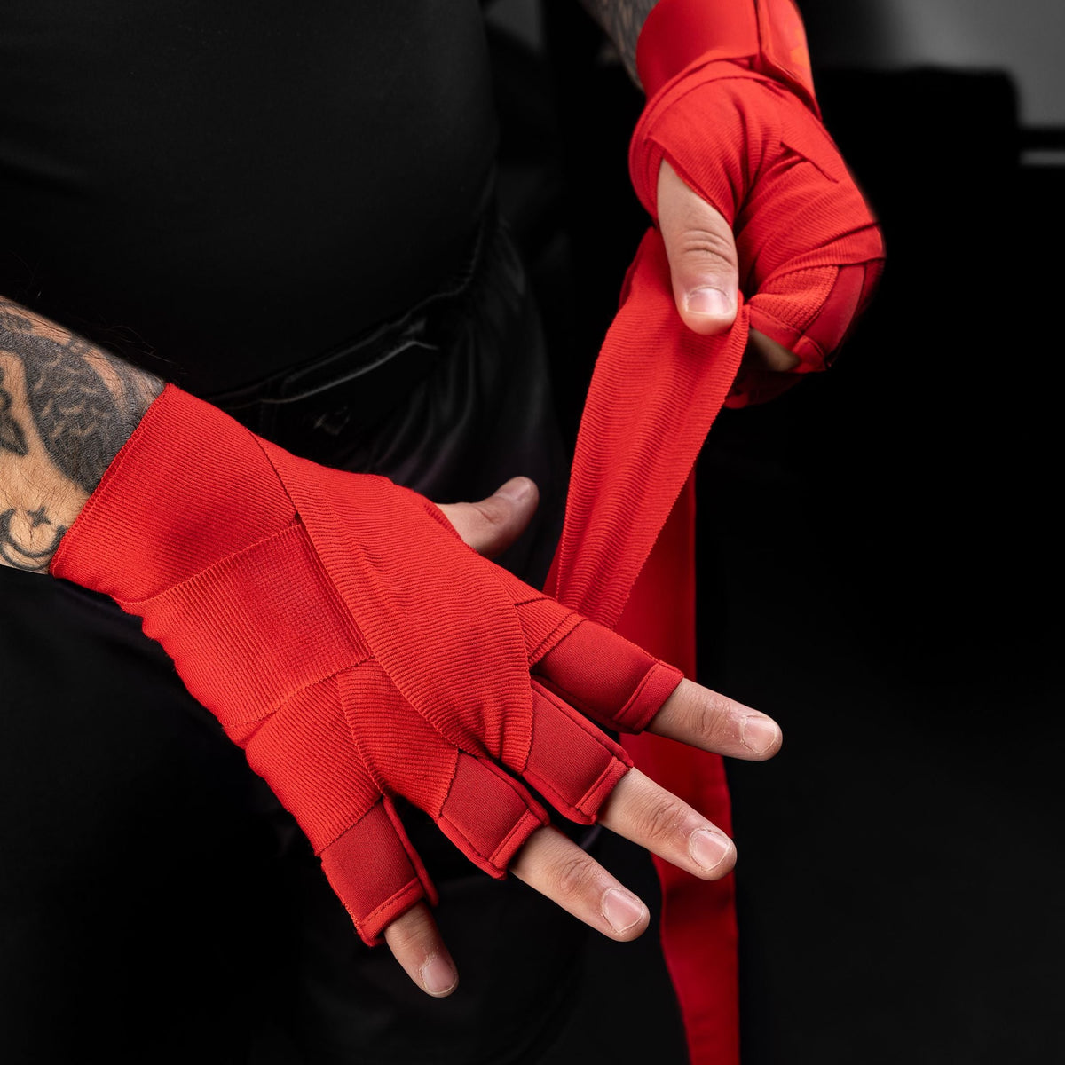 Hayabusa Handwraps Knuckle Guard - Rot