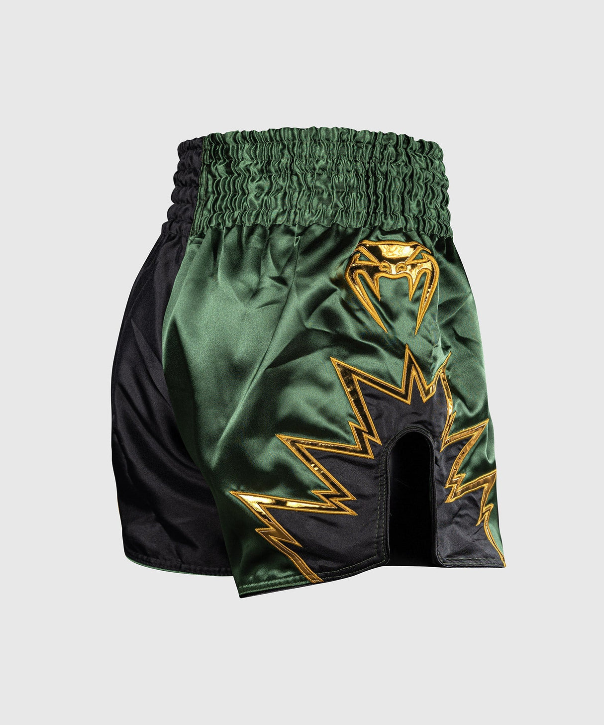 Venum Inferno 2.0 Muay Thai Short Schwarz/Khaki - Detail
