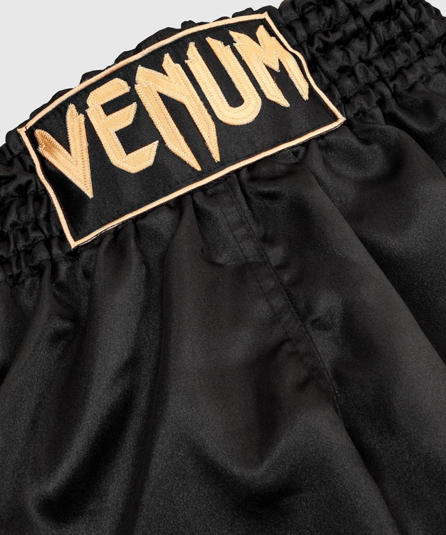 Venum Muay Thai Shorts Classic - Schwarz/Gold