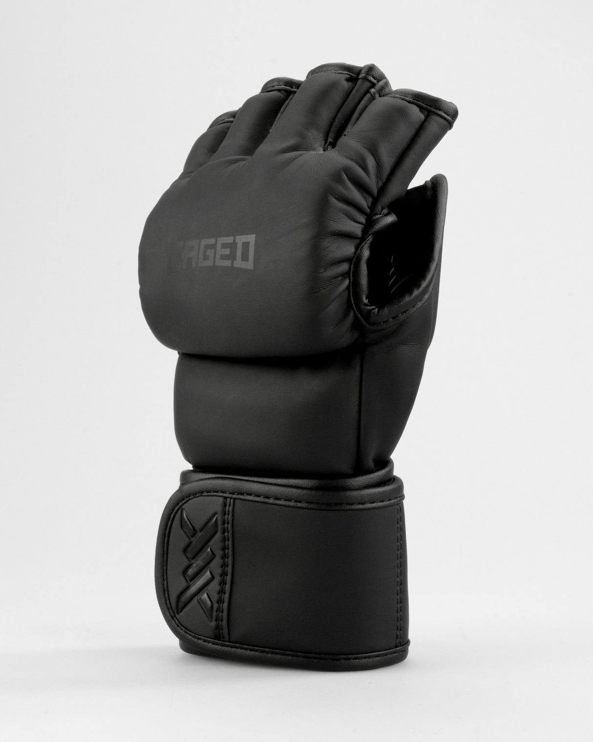 Caged MMA Handschuhe Shadow - Schwarz/Schwarz