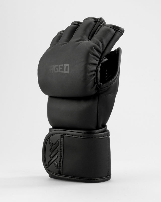 Caged MMA Handschuhe Shadow - Schwarz/Schwarz