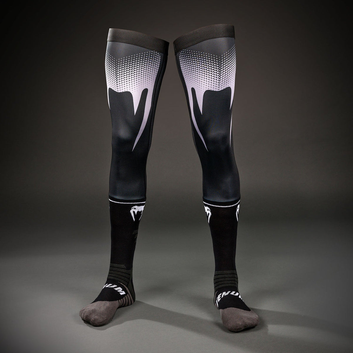 Venum MX Basics Socken - Schwarz/Weiß