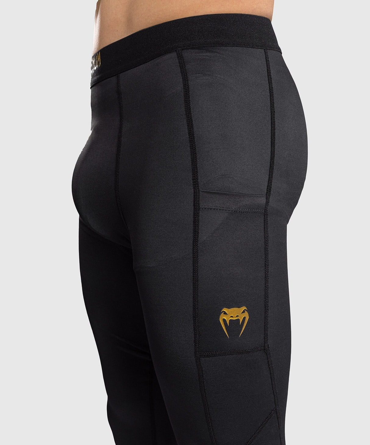 Venum Kompressionshose Streamline - Schwarz/Gold