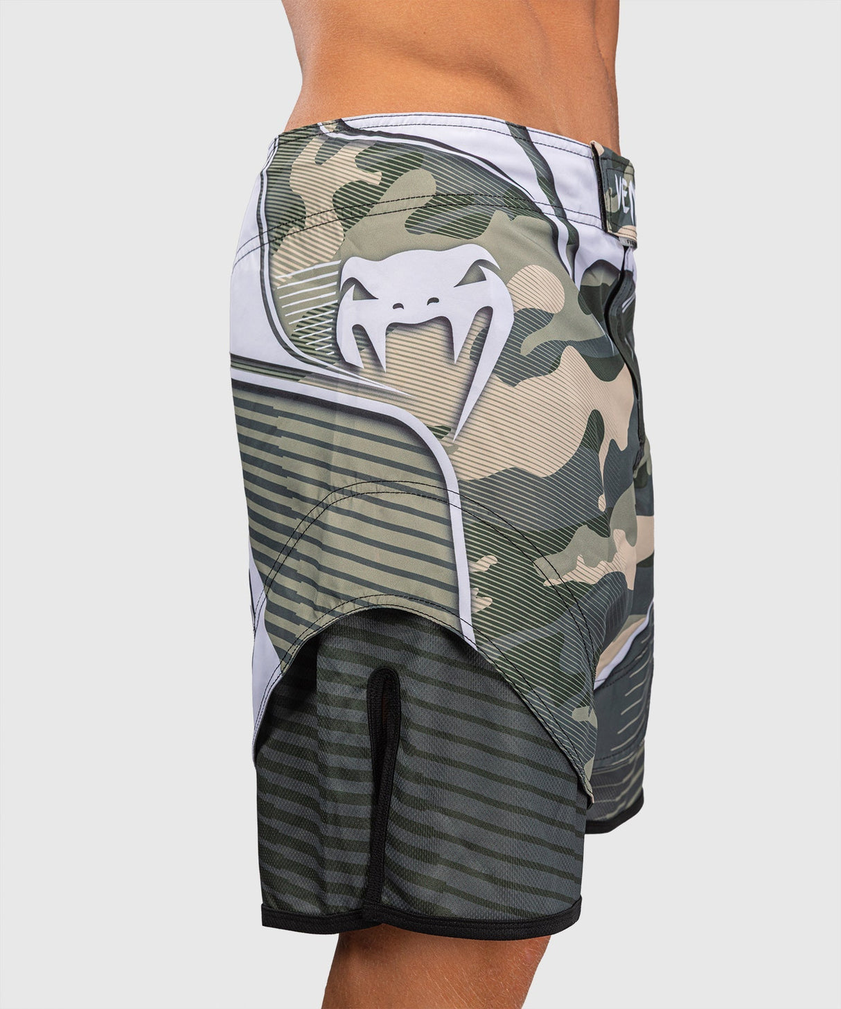 Venum MMA Shorts Camo Hero - Khaki/Offwhite