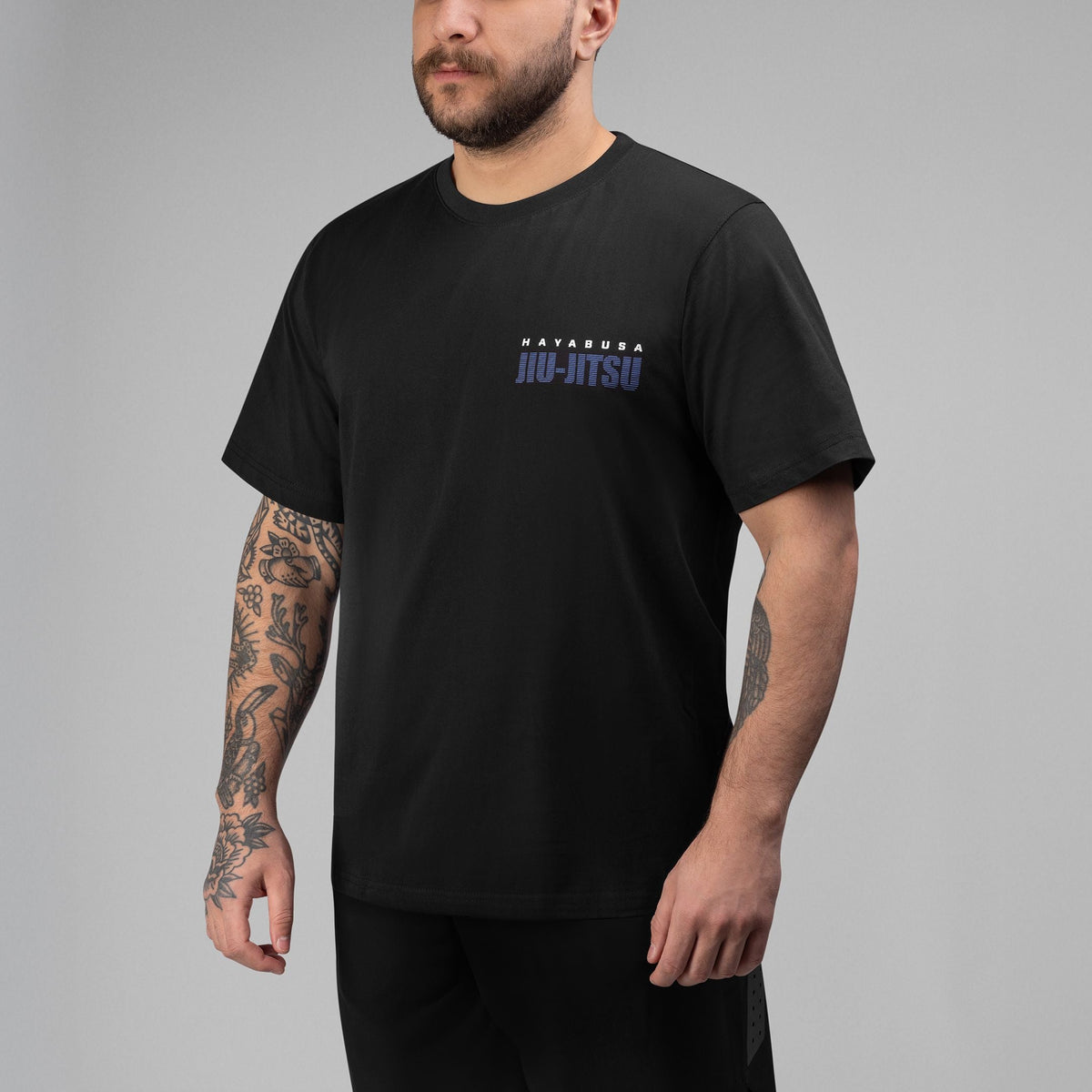 Hayabusa T-Shirt Discipline Jiu-Jitsu - Schwarz