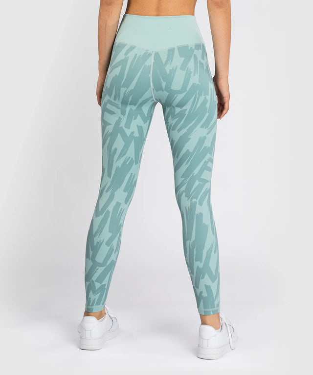 Venum Leggings Graffiti - Aqua