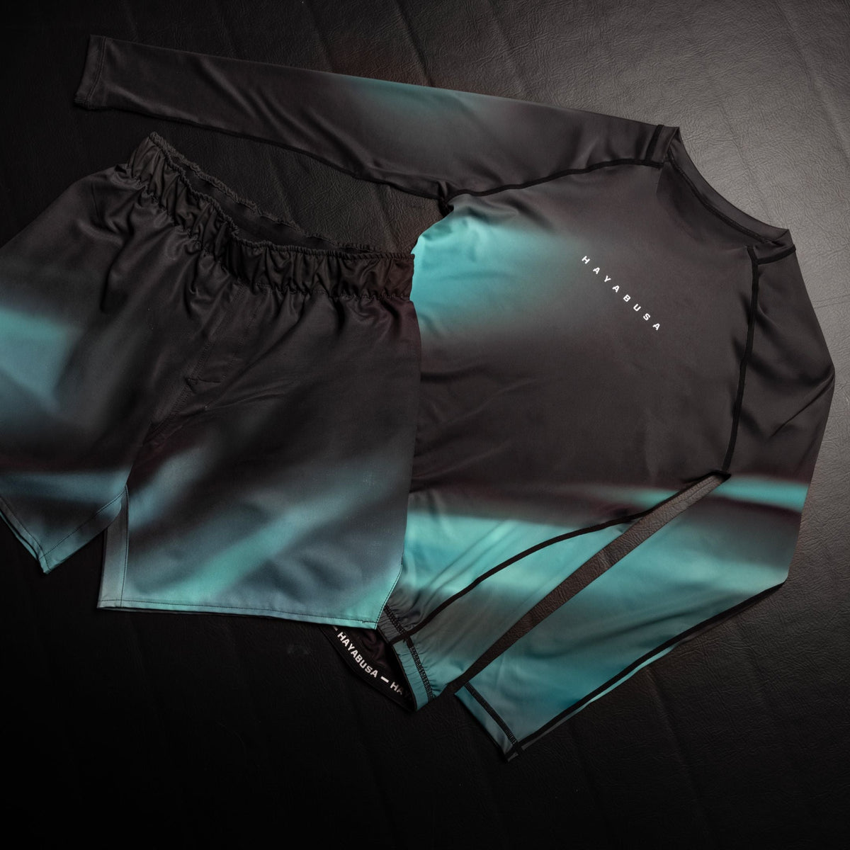 Hayabusa Rashguard Apex Nova Lange Ärmel - Türkis