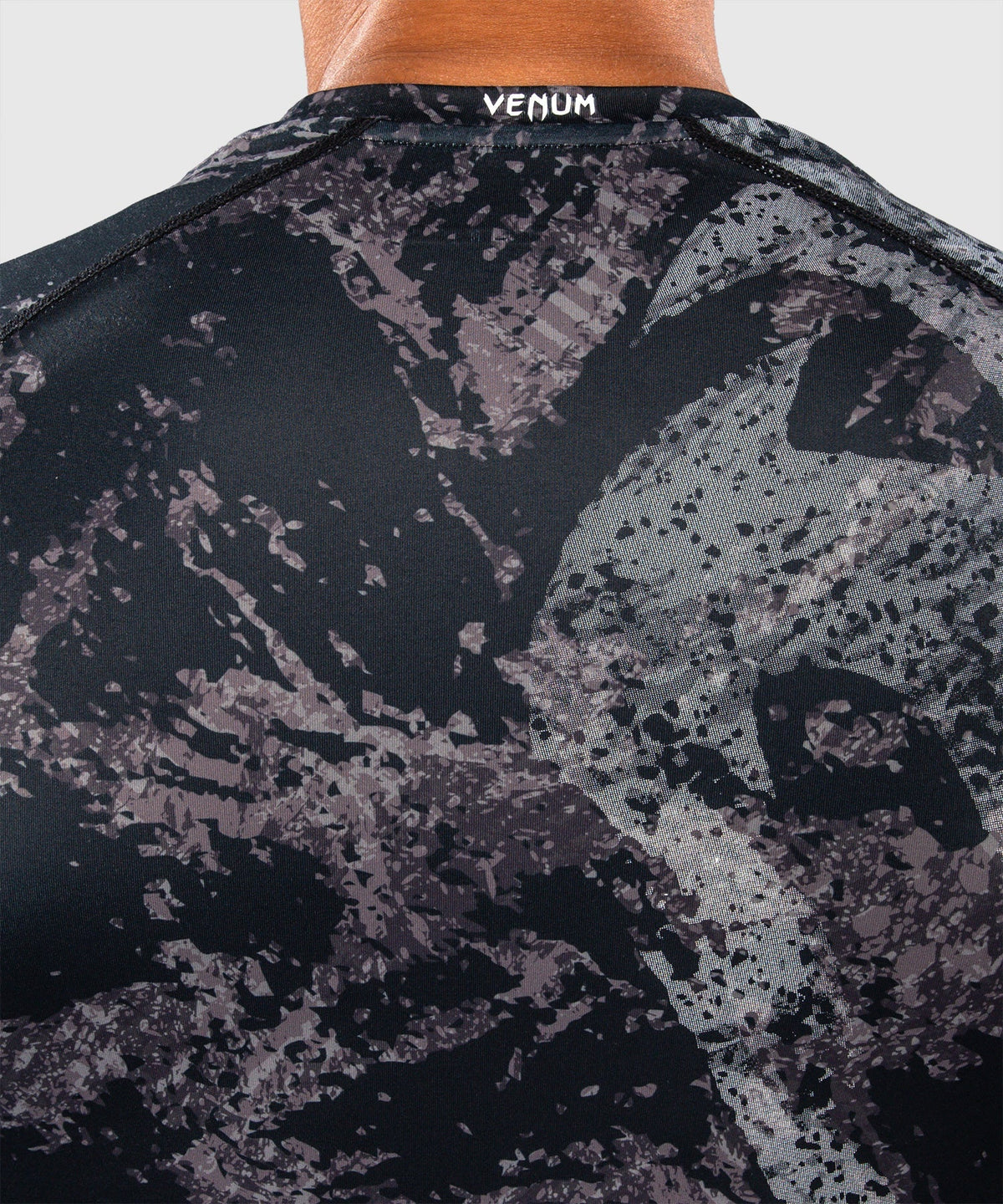 Venum Rashguard Rage & Workout Lange Ärmel – Schwarz/Grau