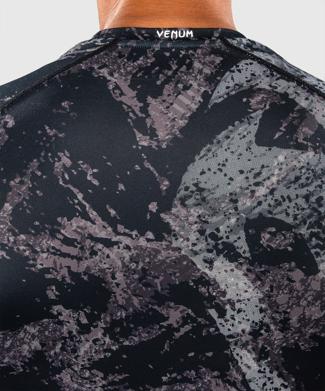 Venum Rashguard Rage & Workout Lange Ärmel - Schwarz/Grau