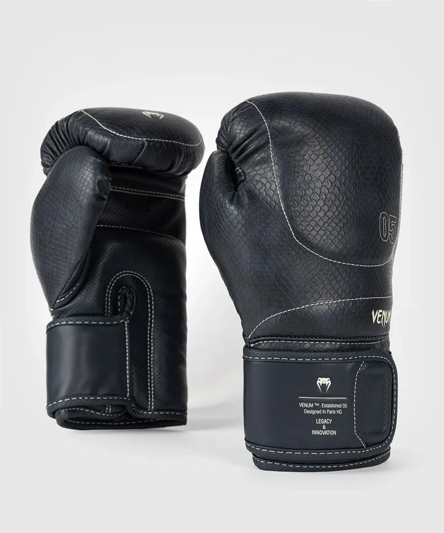 Venum Boxhandschuhe Impact Evo Scales – Nachtblau