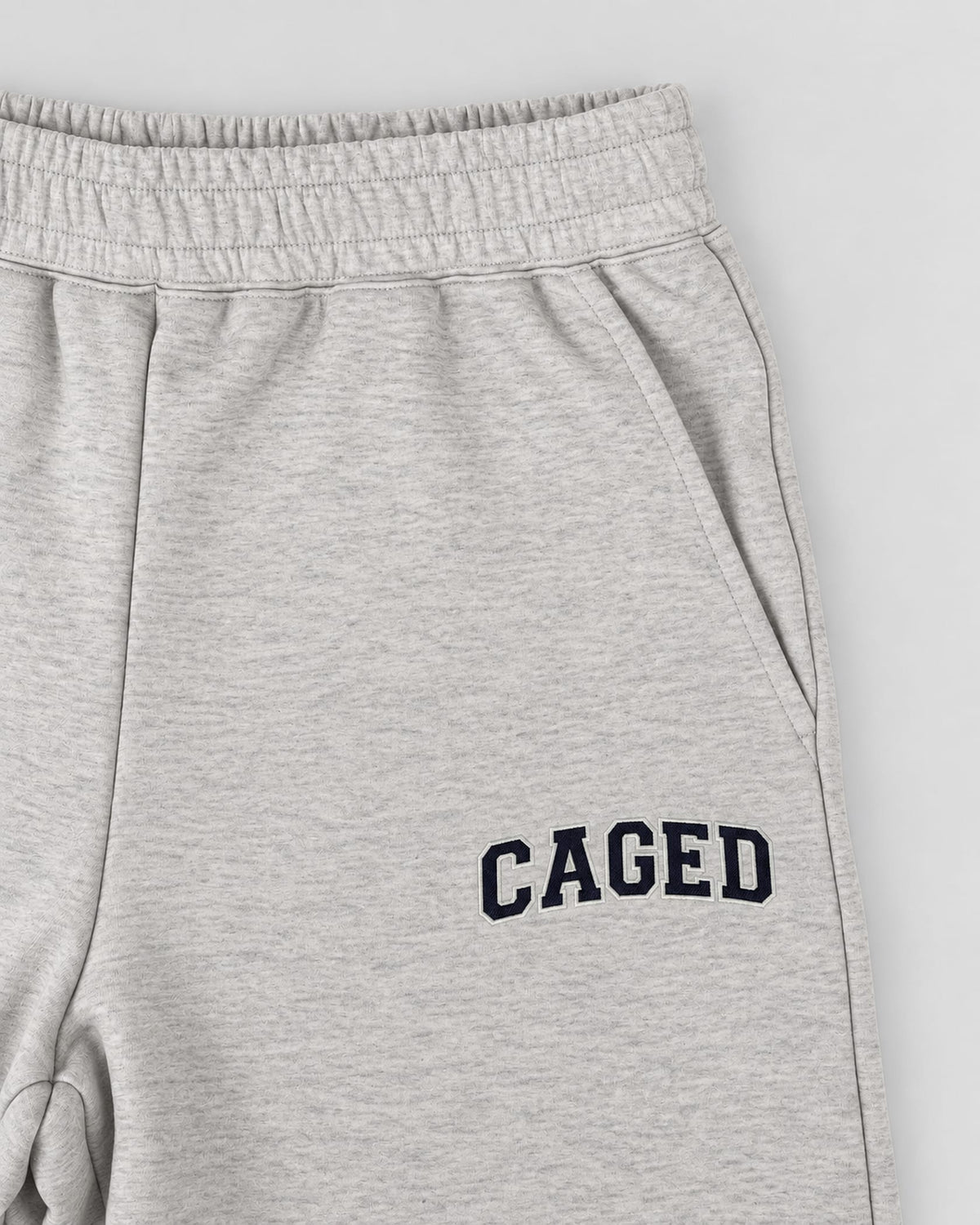 Caged Jogginghose Varsity - Grau Meliert