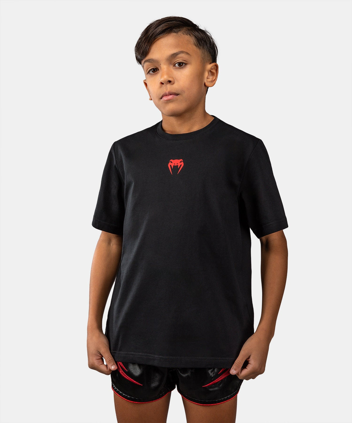 Venum T-Shirt Attack Kinder - Schwarz/Rot