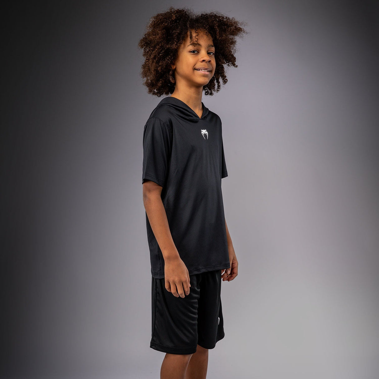 Venum Hoodie Elite Ärmellos Kinder - Schwarz