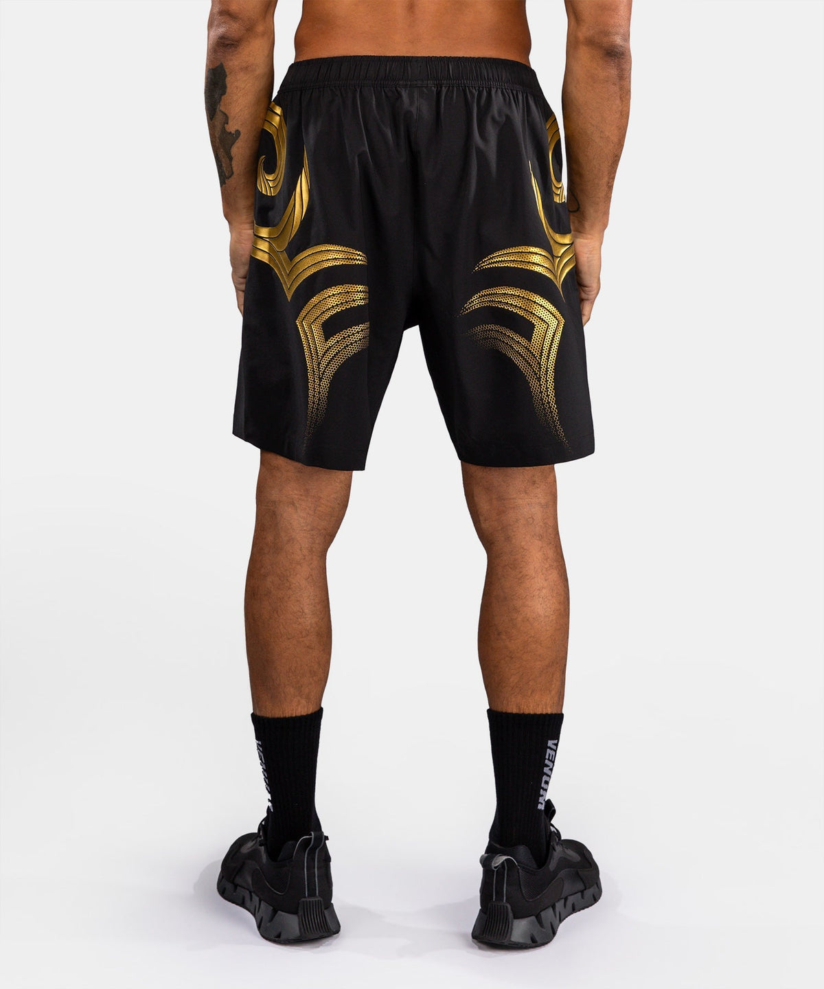 Venum x Mike Tyson Trainingsshorts Tiger - Schwarz/Gold