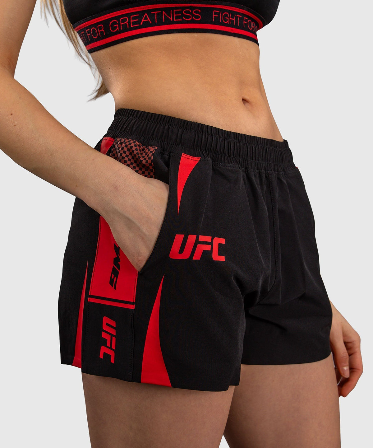 Venum UFC Trainingsshorts Unity Damen – Schwarz