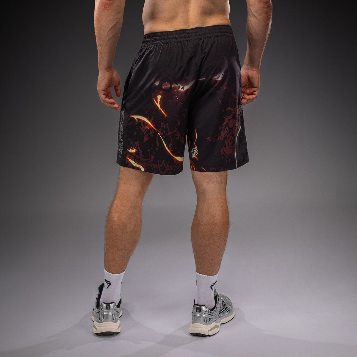Venum Trainingsshorts Sukuna - Schwarz/Hellbeige