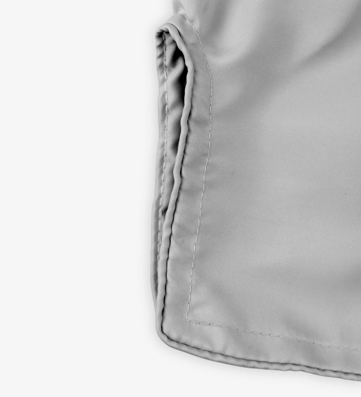 Caged Muay Thai Shorts Classic - Hellgrau/Schwarz