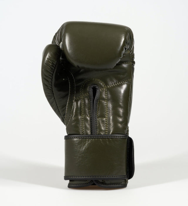 Caged Boxhandschuhe 'X' Series - Kaki Grün/Schwarz - The Fight Company Deutschland
