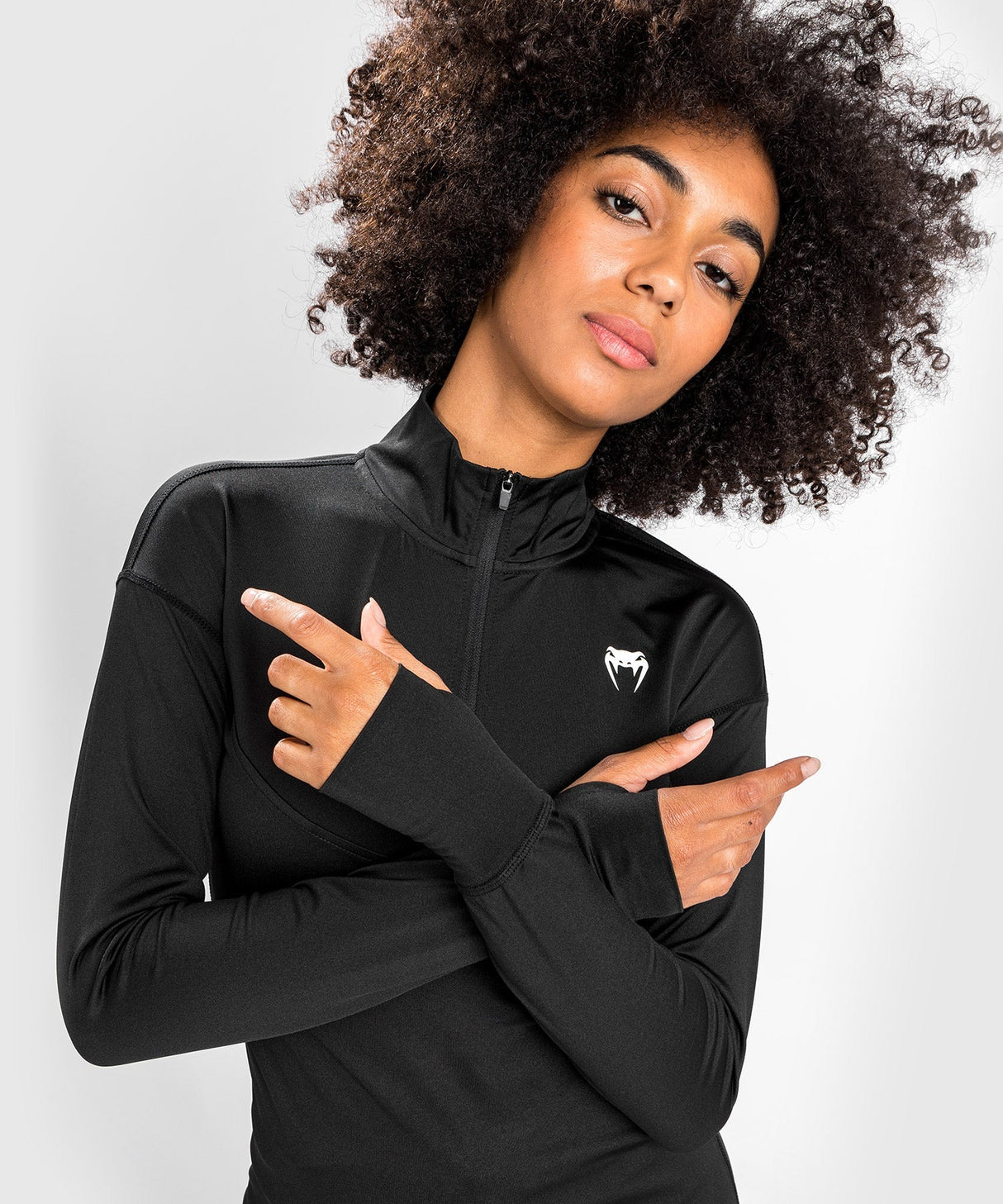 Venum Langarmshirt Essential - Schwarz