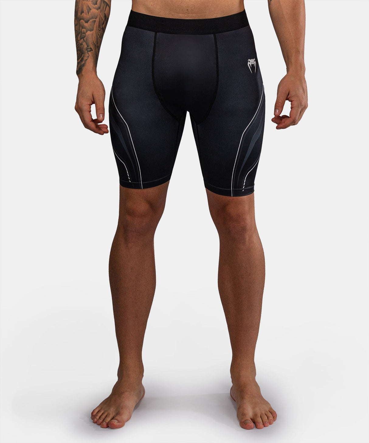 Venum Kompressionshose Streamline - Schwarz/Weiß
