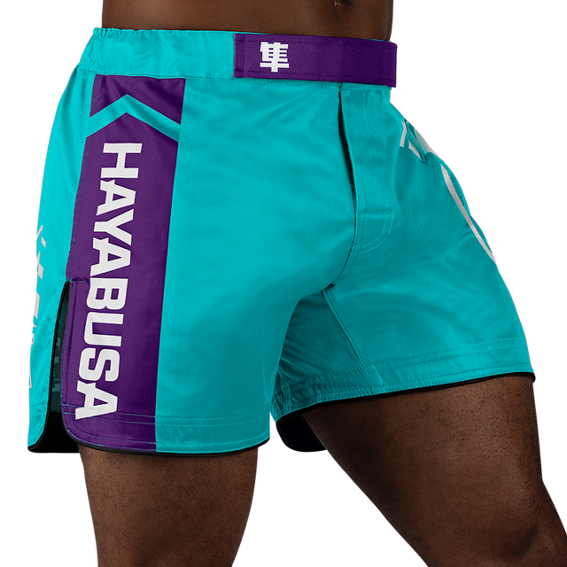 Hayabusa MMA-Shorts Icon - Meergrün