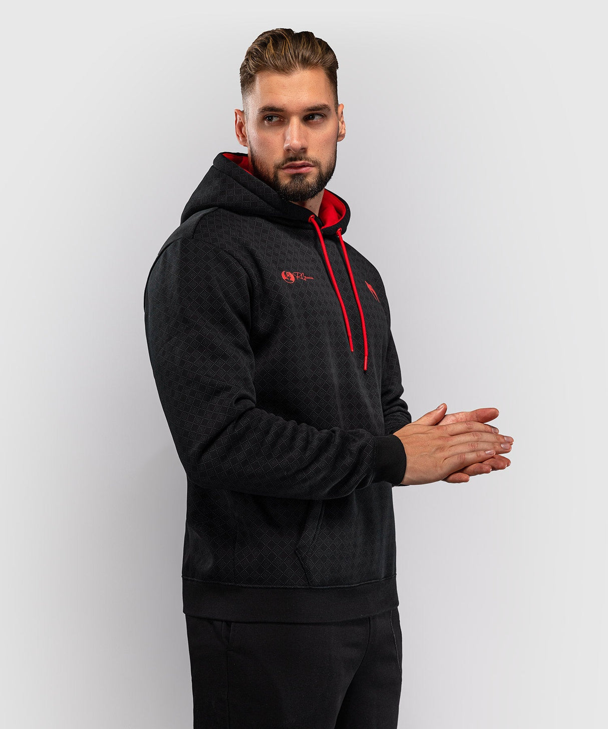 Venum Hoodie x Roger Gracie - Schwarz/Rot