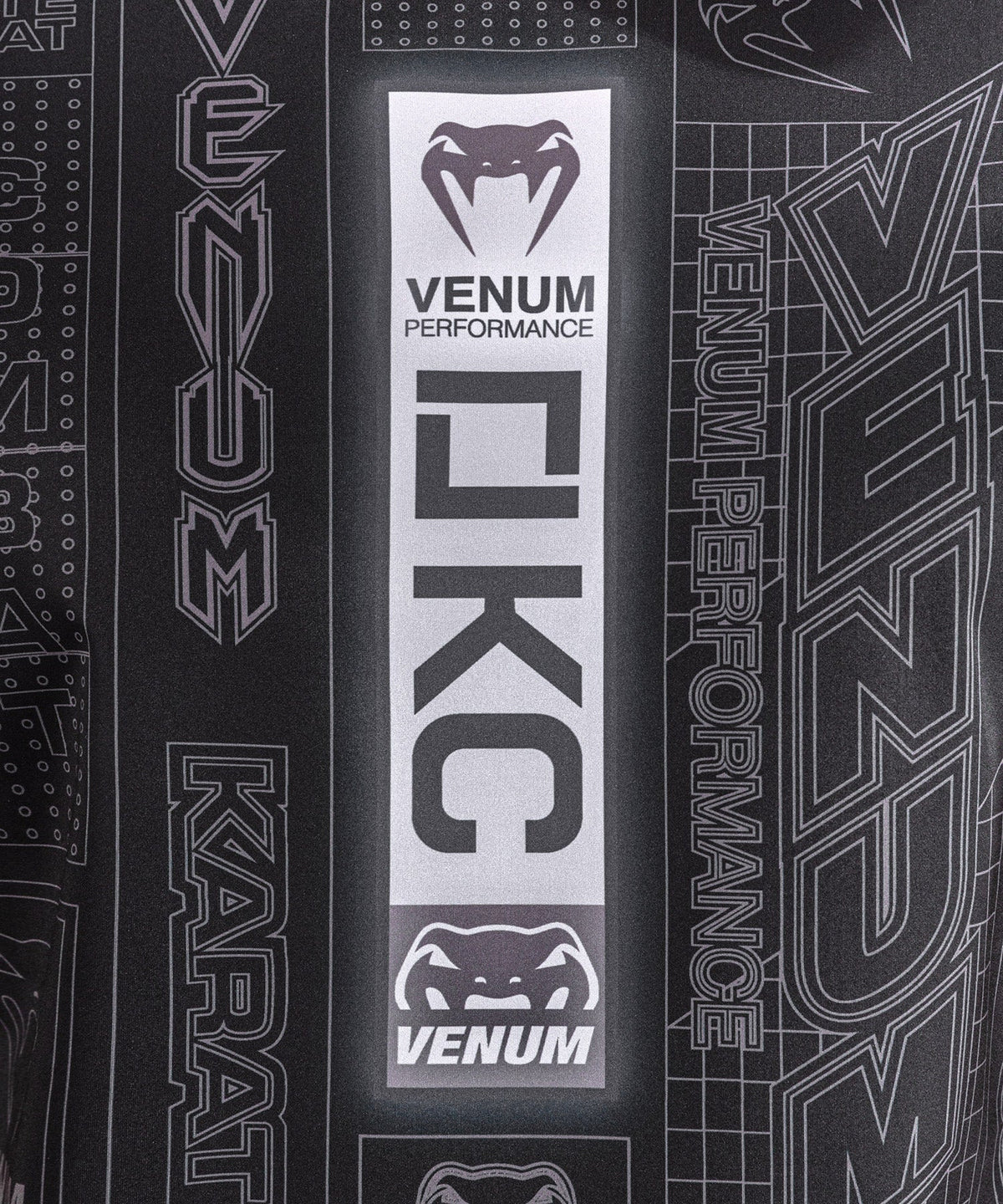 Venum Tank Top Karate Combat Dry Tech – Schwarz/Grau