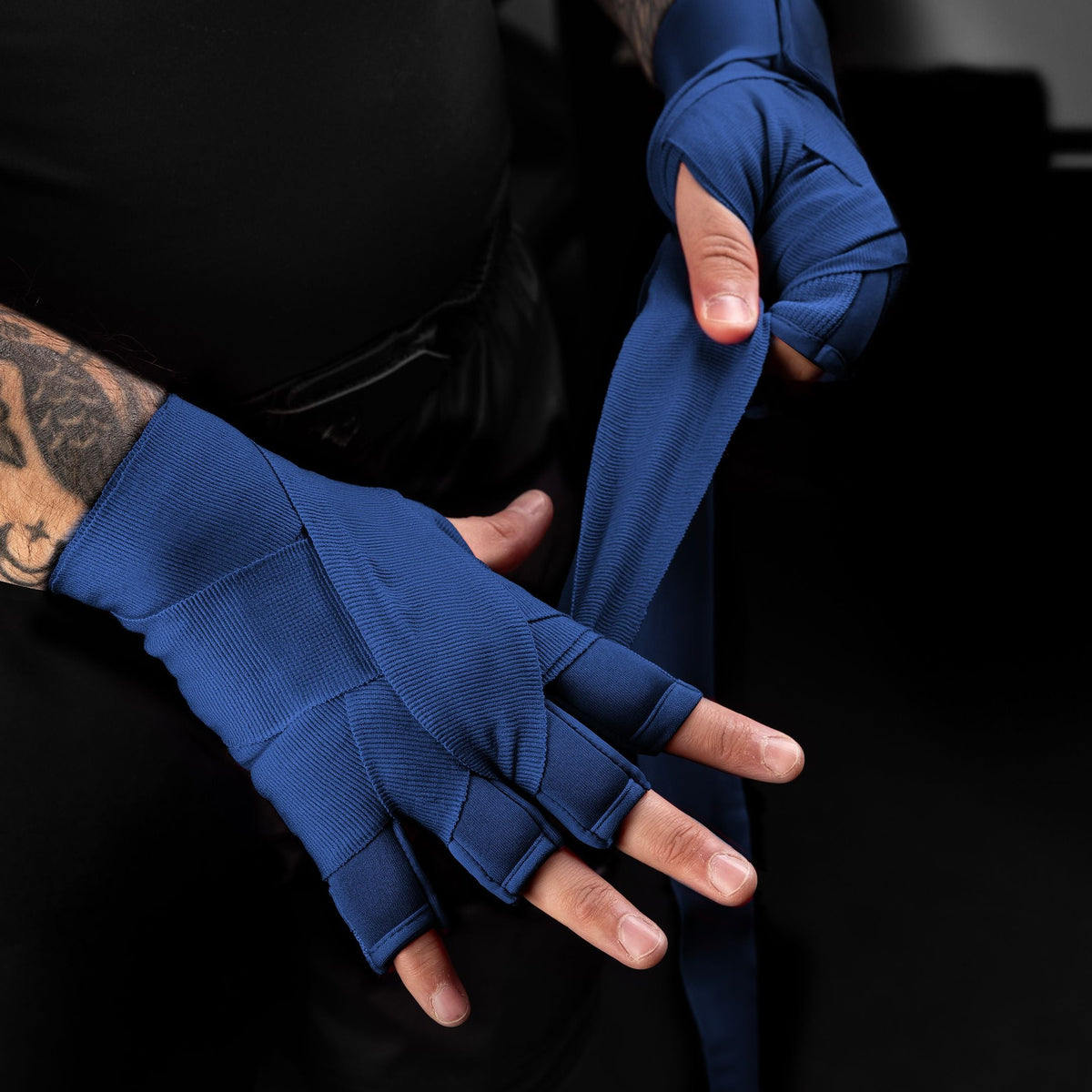 Hayabusa Handwraps Knuckle Guard - Blau