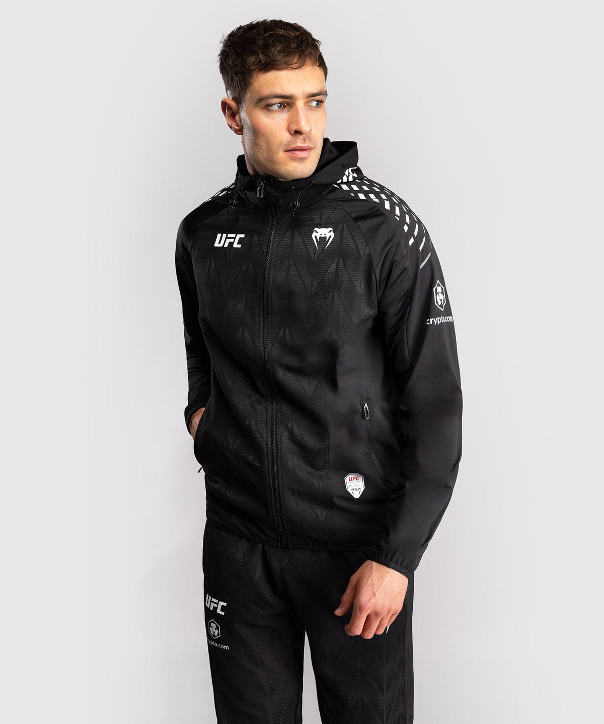 Venum UFC Hoodie Zenith by Authentic Fight - Schwarz