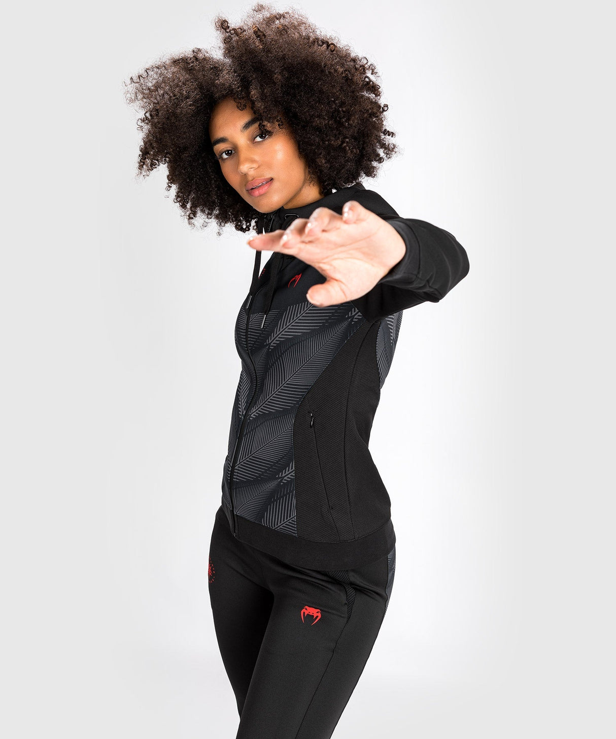 Venum Hoodie Phantom - Schwarz/Rot