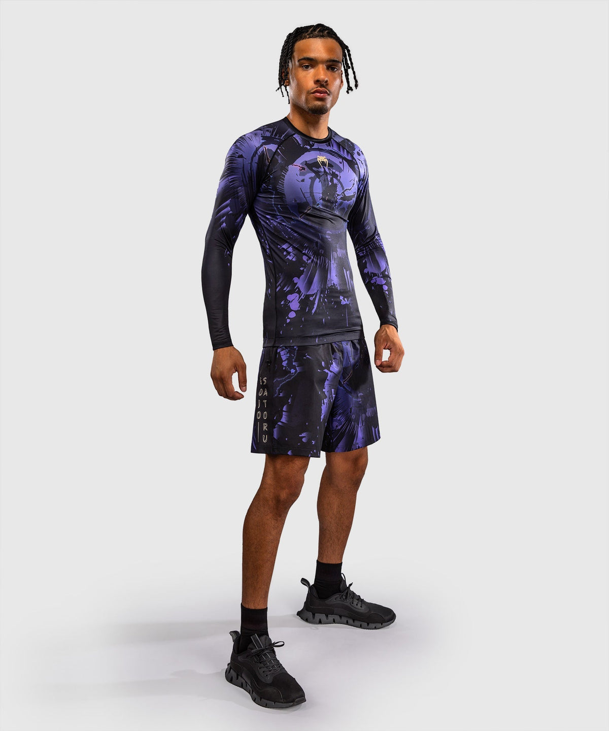 Venum Rashguard Gojo Jujutsu Kaisen Lange Ärmel - Lila