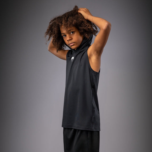 Venum Hoodie Elite Ärmellos Kinder - Schwarz