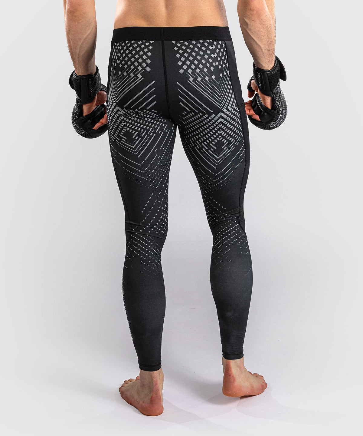Venum Kompressionsshorts Midnight Fury – Schwarz/Grau/Silber