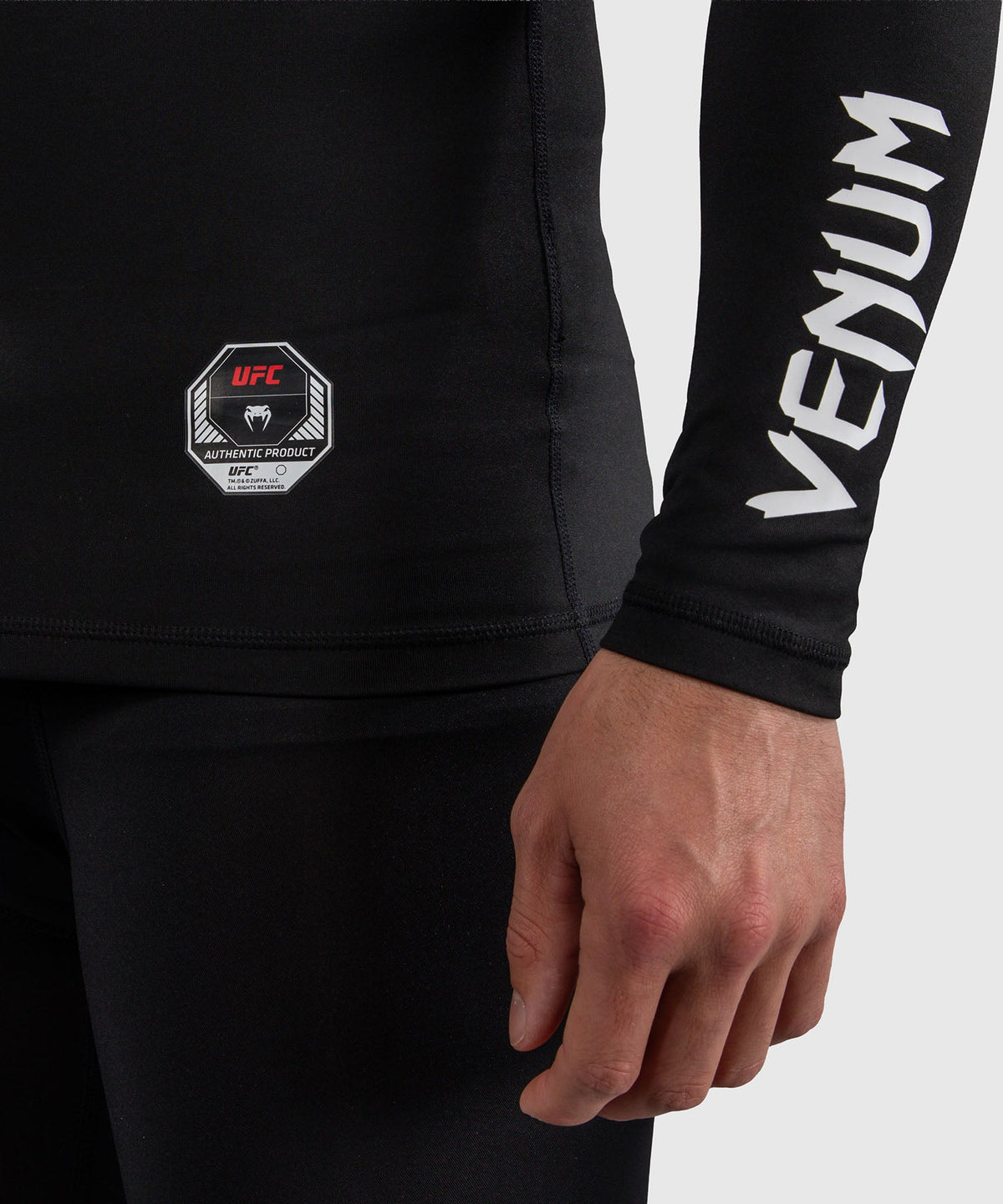 Venum UFC Rashguard Unity Lange Ärmel - Schwarz