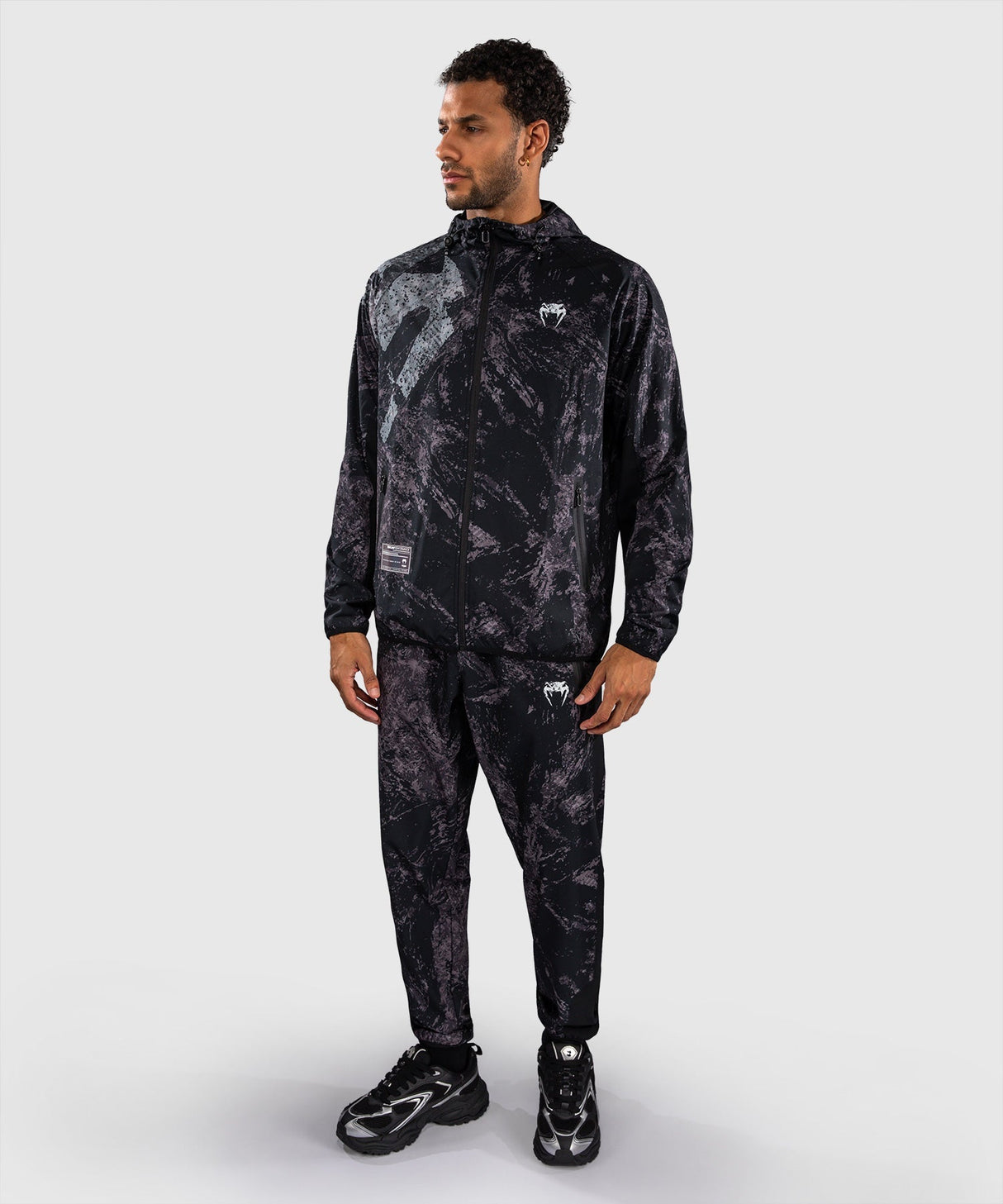 Venum Trainings-Jacke Rage & Workout – Schwarz/Grau