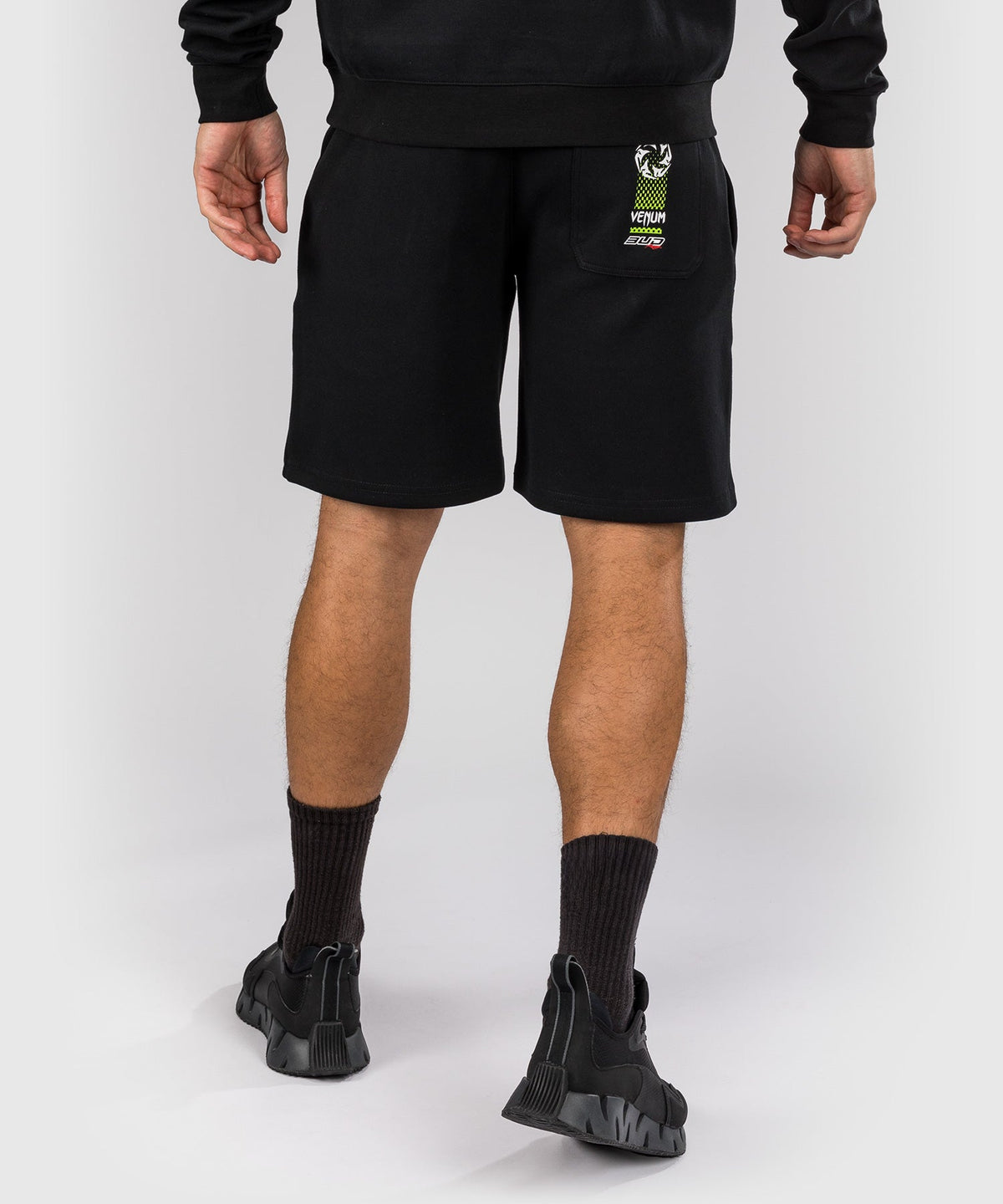 Venum x Bud Racing Shorts - Schwarz/Weiß/Limonengrün