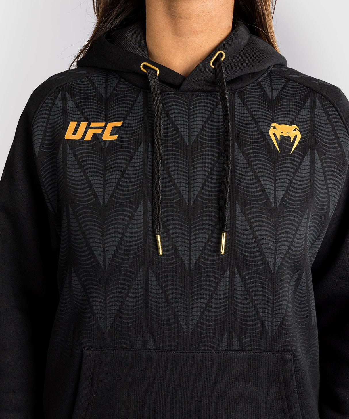 Venum UFC Hoodie Zenith Damen - Schwarz/Gold