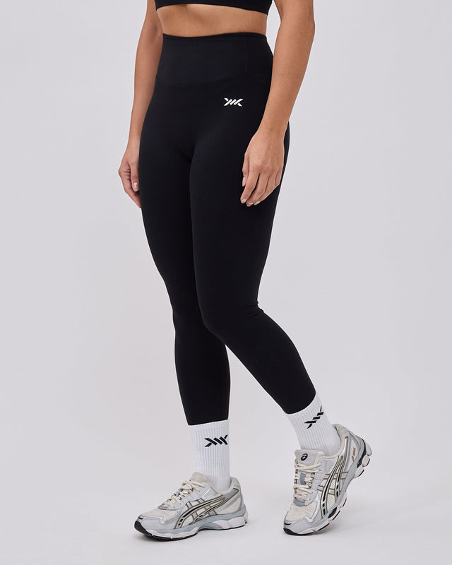 Caged Essential Leggings - Schwarz