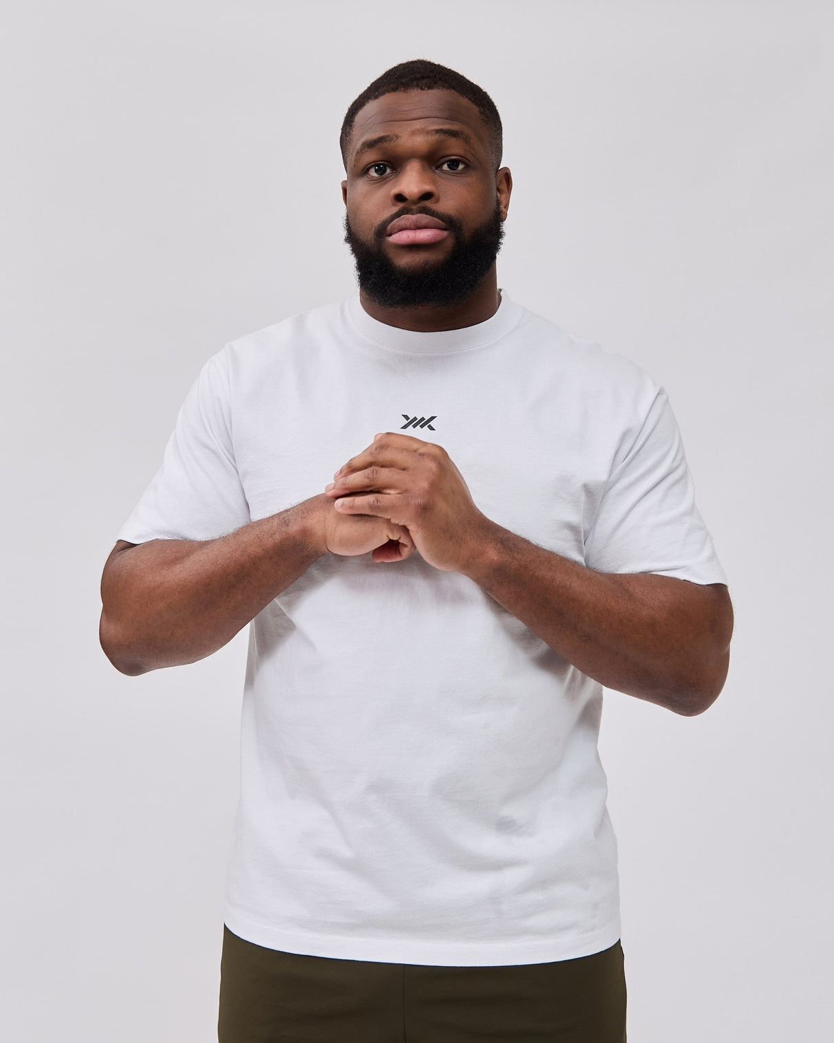 Caged Classic T-Shirt - Weiss