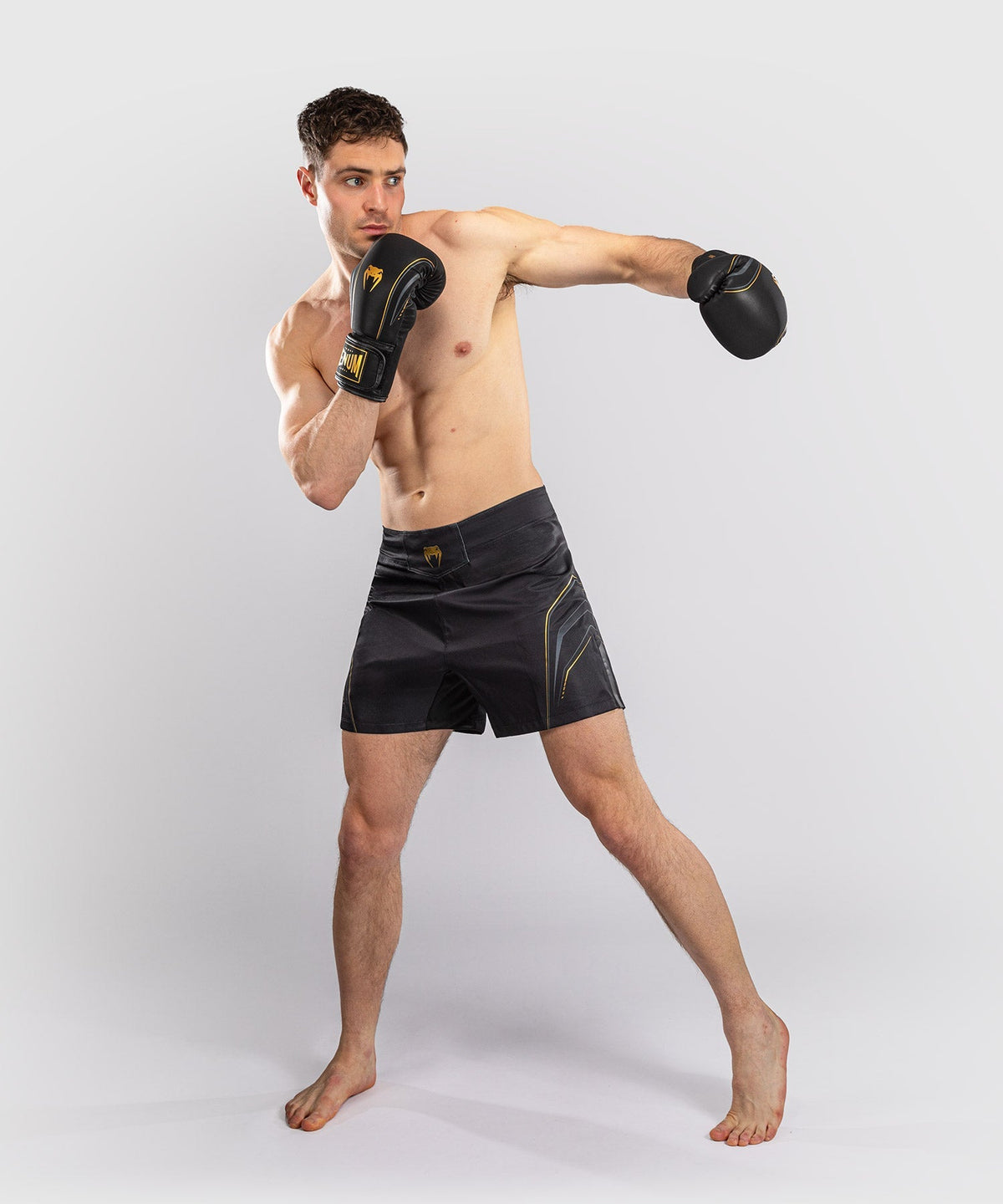 Venum MMA Shorts Streamline - Schwarz/Gold