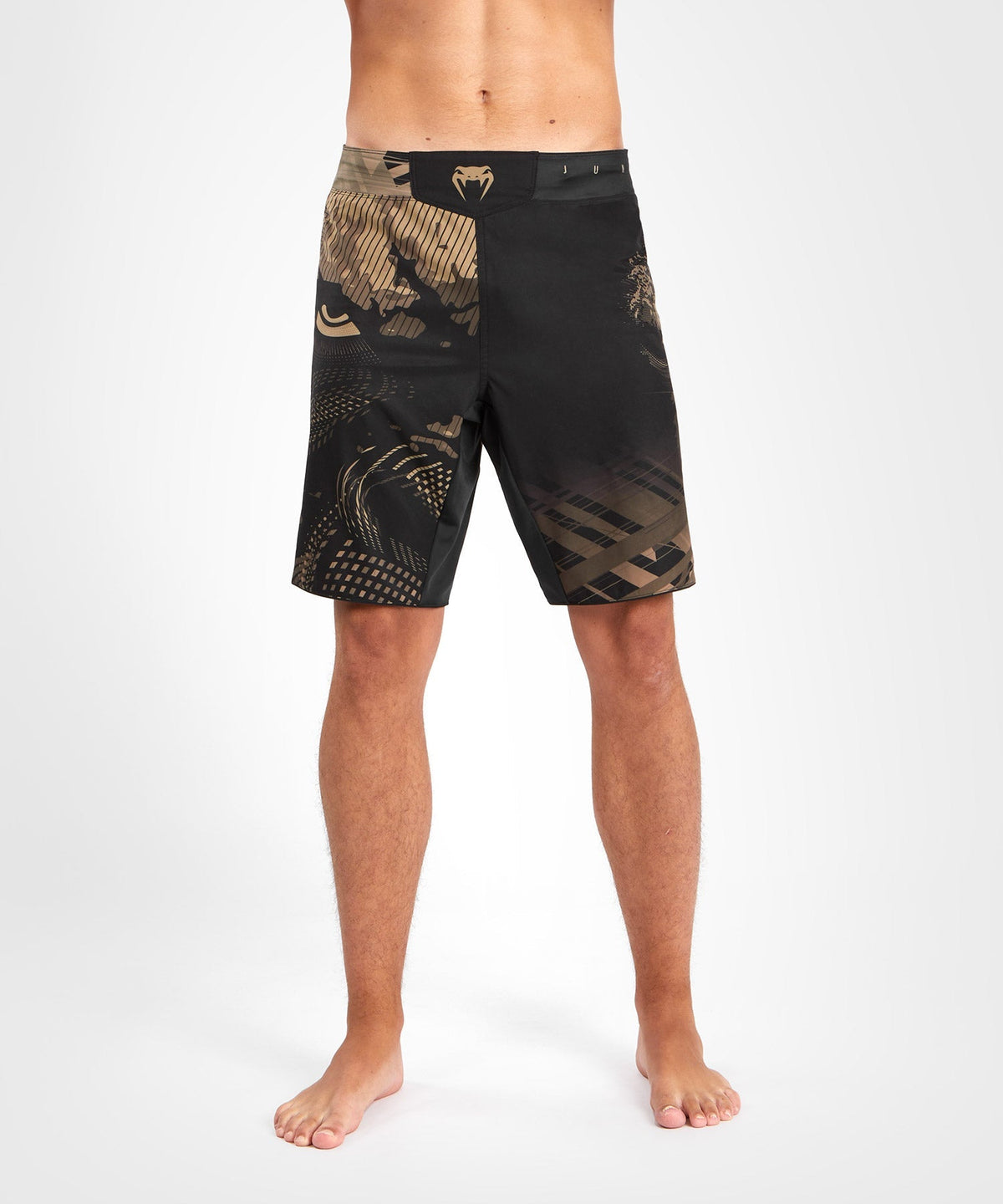 Venum MMA Shorts Gorilla Jungle - Schwarz/Sand