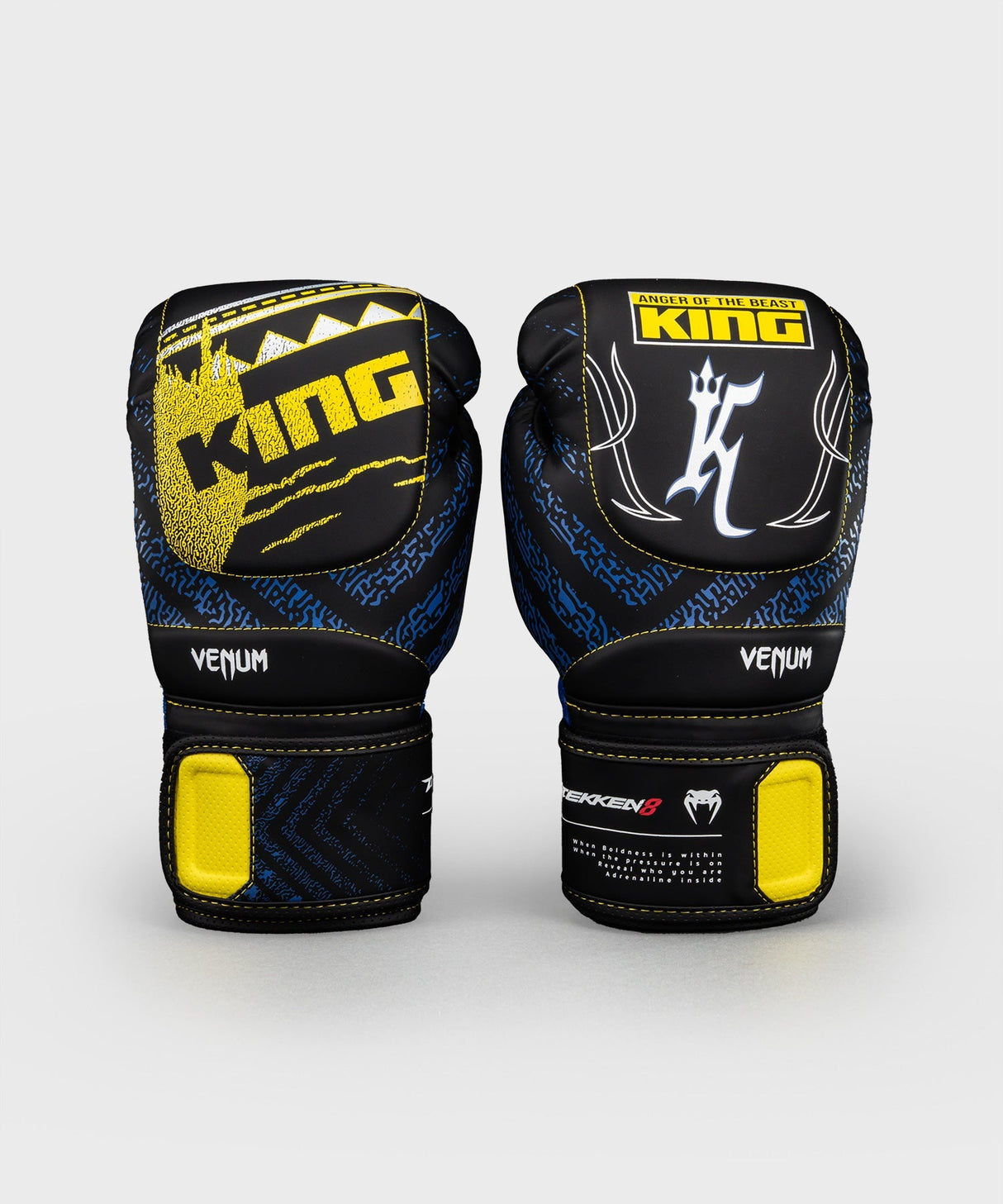 Venum Boxhandschuhe TEKKEN 8 King - Schwarz/Gelb - Foto 3