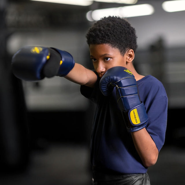Hayabusa Boxhandschuhe T3 Kids – Blau/Gelb