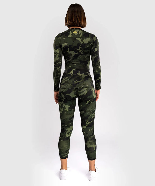 Venum x Sophia Rose Rashguard für Damen – Forest Camo