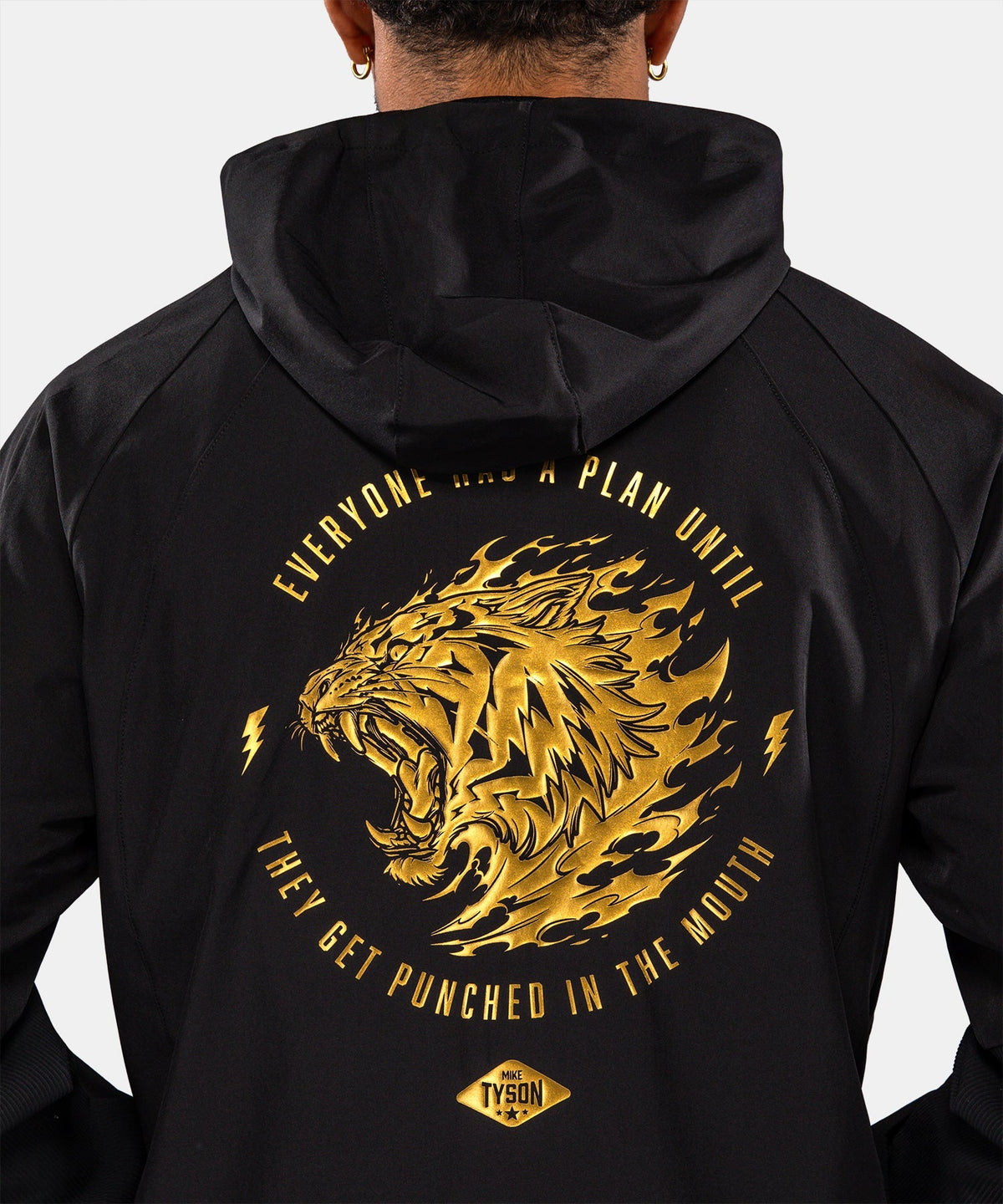 Venum x Mike Tyson Jacke Tiger – Schwarz/Gold